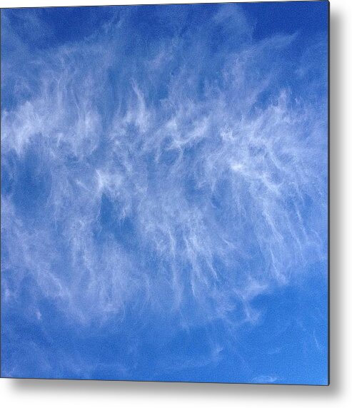  Metal Print featuring the photograph Cloud Canvas by Azhar K