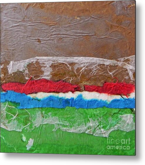  Metal Print featuring the mixed media Color 2 by Patricia Tierney
