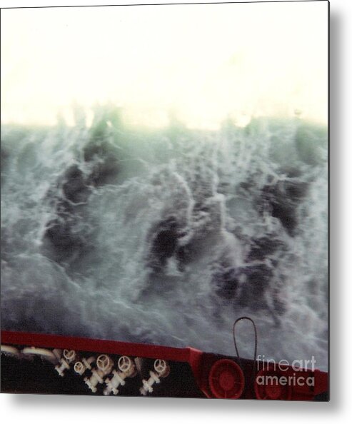 Water Metal Print featuring the photograph Crossing The Channel I by Susan Williams