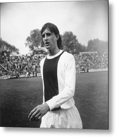 A.f.c. Ajax Metal Print featuring the photograph Cruyff With Ajax by Evening Standard