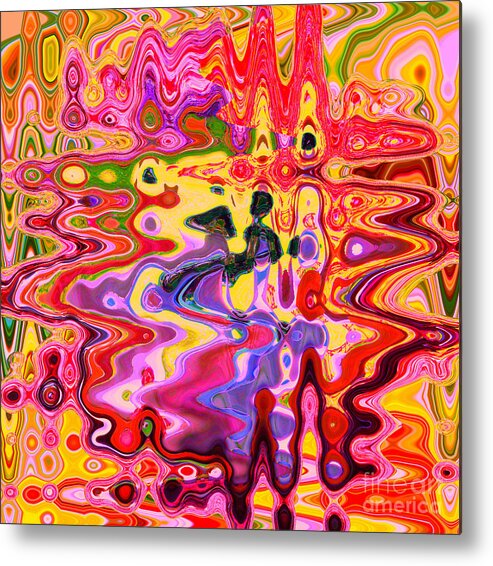 Dance Metal Print featuring the digital art Dance With Me		 by Ann Johndro-Collins