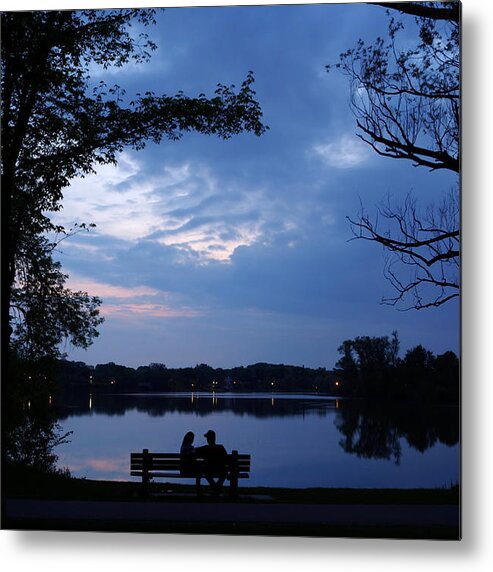 Night Metal Print featuring the photograph Date Night by Hermes Fine Art