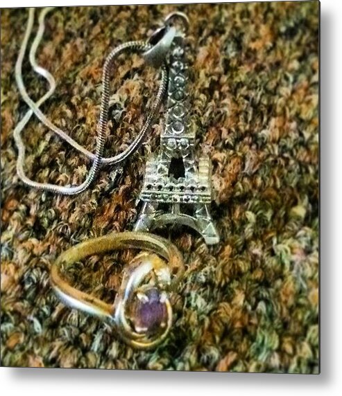 Day16 Metal Print featuring the photograph #day16 Something You Love: My Eiffel by Dania Swails