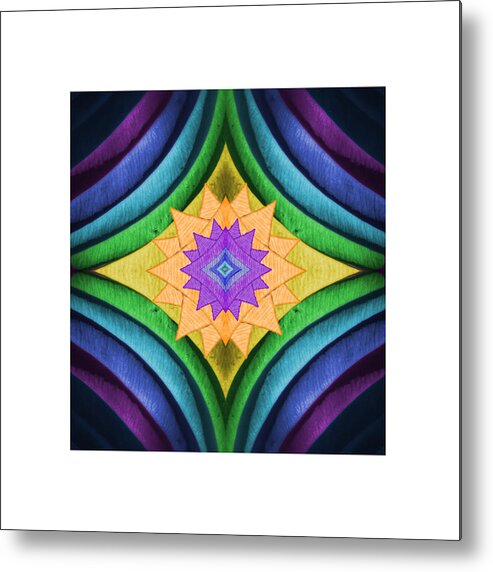 Abstract Metal Print featuring the photograph Dreamcatcher 2 by Deborah Smith