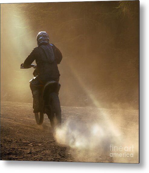  Metal Print featuring the photograph Dusk And Dust by Ang El