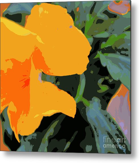 Abstract Metal Print featuring the photograph Duvet 87 by Diane montana Jansson