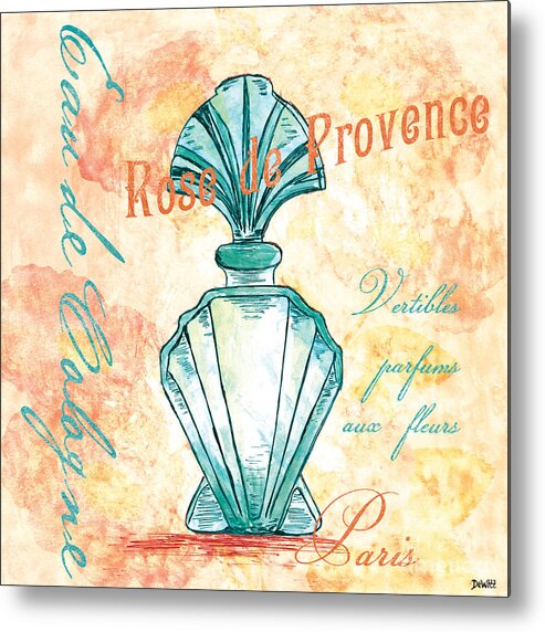 Perfume Metal Print featuring the painting Eau de Cologne by Debbie DeWitt