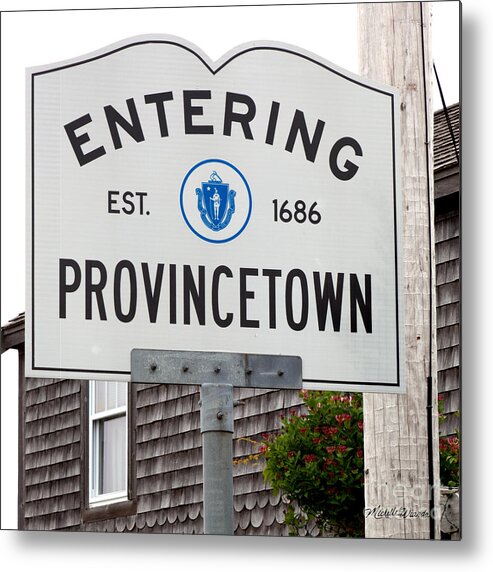 Entering Provincetown Metal Print featuring the photograph Entering Provincetown by Michelle Constantine