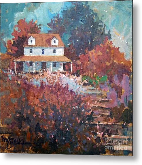 Eureka Springs Metal Print featuring the painting Eureka Springs by Micheal Jones