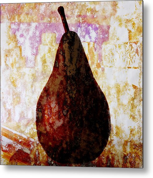 Pear Metal Print featuring the photograph Exotic Pear by Carol Leigh