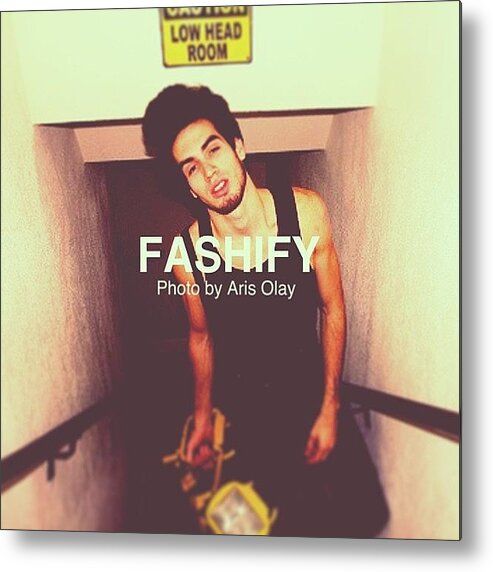 Losangeles Metal Print featuring the photograph Fashify / Summer 2013 by Fashion Magazine