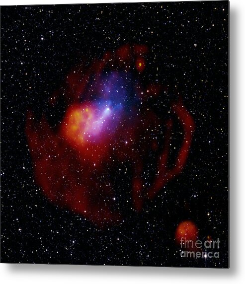 Science Metal Print featuring the photograph G327.1-1.1-Pulsar Wind Nebula by Science Source