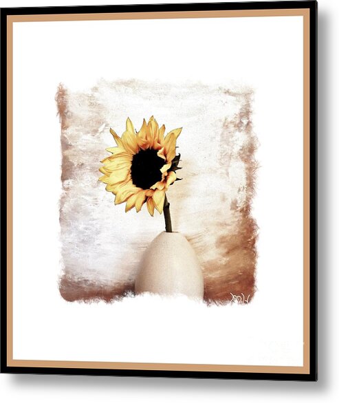 Photo Metal Print featuring the photograph Glorious Sunflower by Marsha Heiken