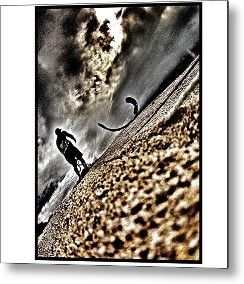 Gopro Metal Print featuring the photograph #gopro Down And Shooting Amazing Toy by Moshe Biton