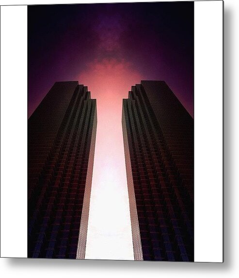 Afterlight Metal Print featuring the photograph Gotham.
#iphone6 #photography by Michael Ramos