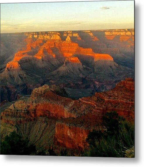  Metal Print featuring the photograph Grand Canyon At Sunset, Oct 2012 by Sarah Qua