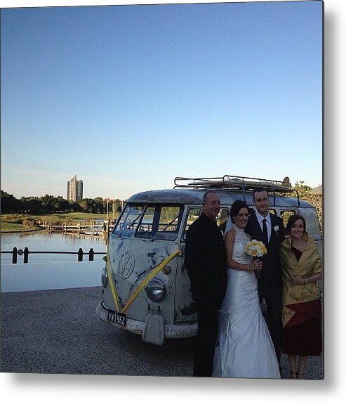 Splitwindowbus Metal Print featuring the photograph Great Afternoon For A Wedding by Glen Bryden