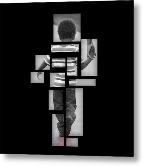 Photography And Art Metal Print featuring the photograph Hand in Hand by Steven Michael
