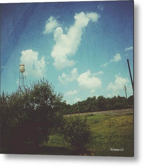 Igerstexas Metal Print featuring the photograph Hot Sunday In Sugarland, Tx by Adri Ramirez