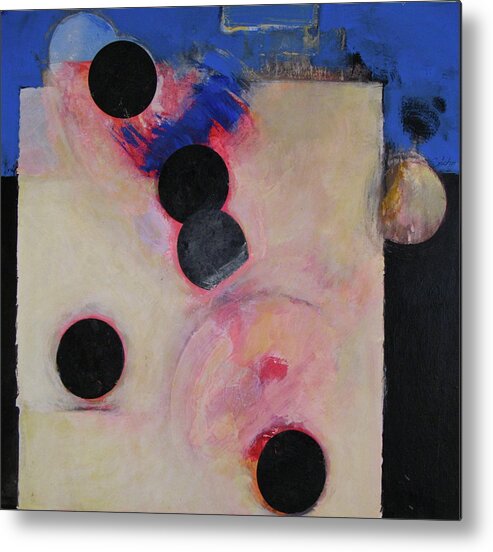 Abstract Painting Metal Print featuring the painting I Smell Chocolate by Cliff Spohn