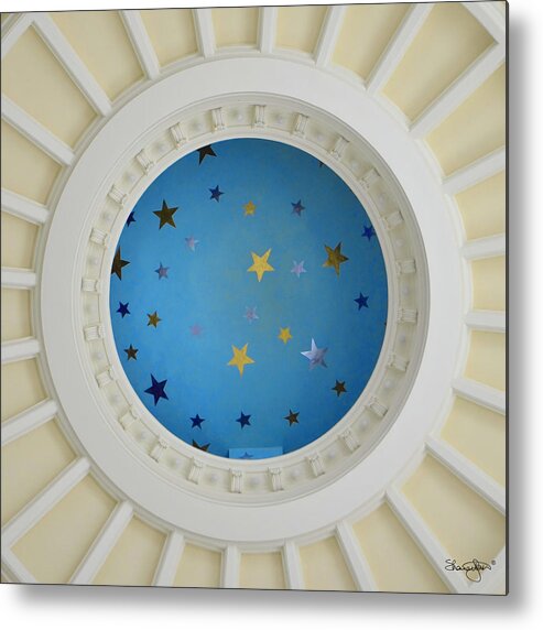 Idaho Metal Print featuring the photograph Idaho State Capitol Dome Detail by Shanna Hyatt