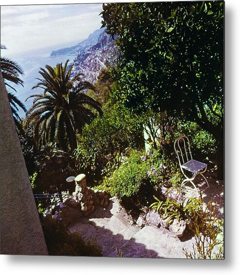 Society Metal Print featuring the photograph Iliffe Home In Roquebrune by Henry Clarke
