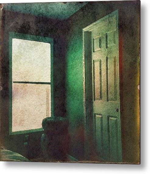 Ic_doors Metal Print featuring the photograph In The Corner by Paul Cutright