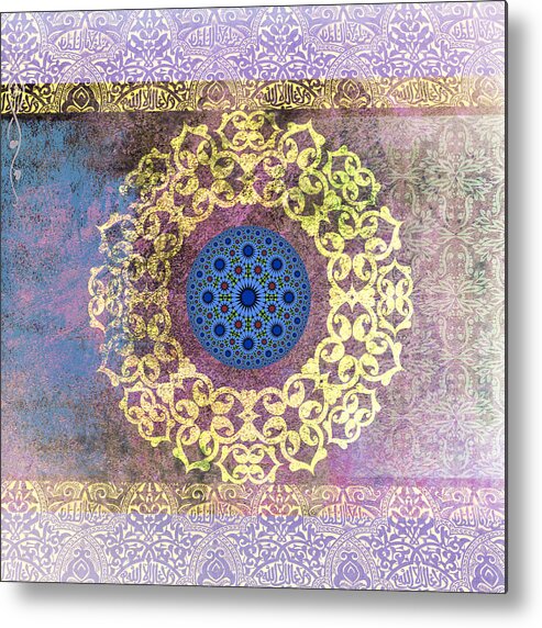  Islamic  Motive  Metal Print by Corporate Art Task Force