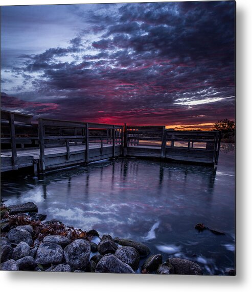 Sioux Falls Metal Print featuring the photograph Lake Alvin by Aaron J Groen