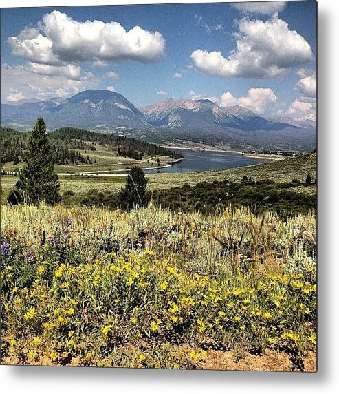 Igtube Metal Print featuring the photograph Last Trail Run Of Our Trip To Colorado by Brian Governale