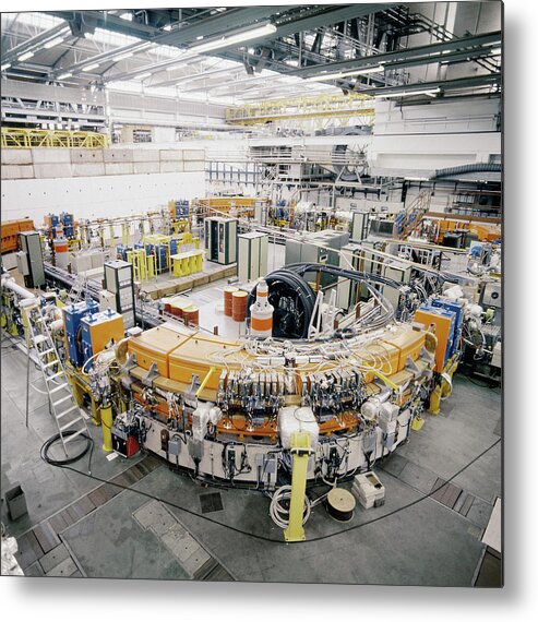 Low-energy Antiproton Ring Metal Print featuring the photograph Lear Apparatus by Cern/science Photo Library