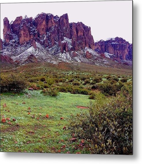Arizona Metal Print featuring the photograph Lost Dutchman State Park by Ryan Hoffman