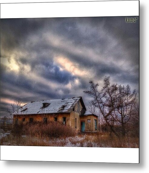  Metal Print featuring the photograph Love This Abandoned House by Maxim Kolkin