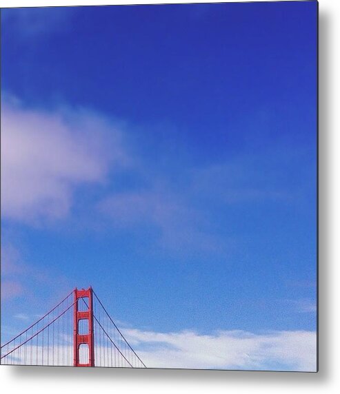 Golden Gate Bridge Metal Print featuring the photograph Lovely Span by Alison Photography