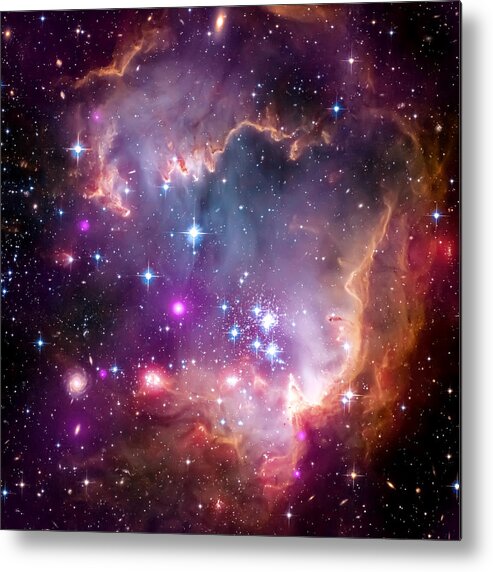 Universe Metal Print featuring the photograph Magellanic Cloud 3 by Jennifer Rondinelli Reilly - Fine Art Photography