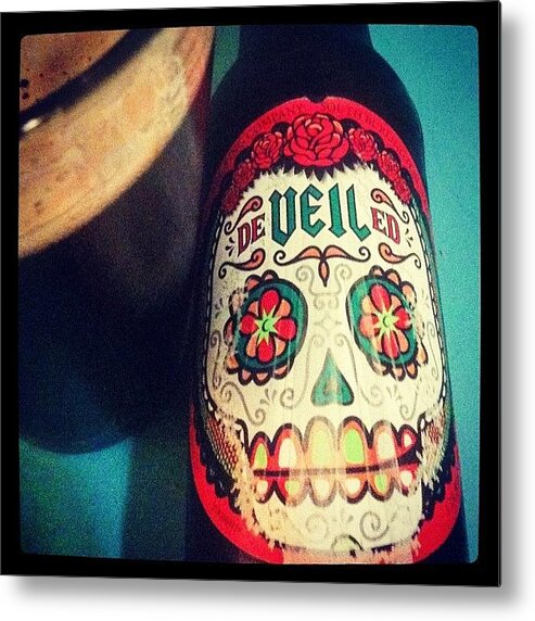 Magichat Metal Print featuring the photograph #magichat #deveiled by Jillian Reynolds