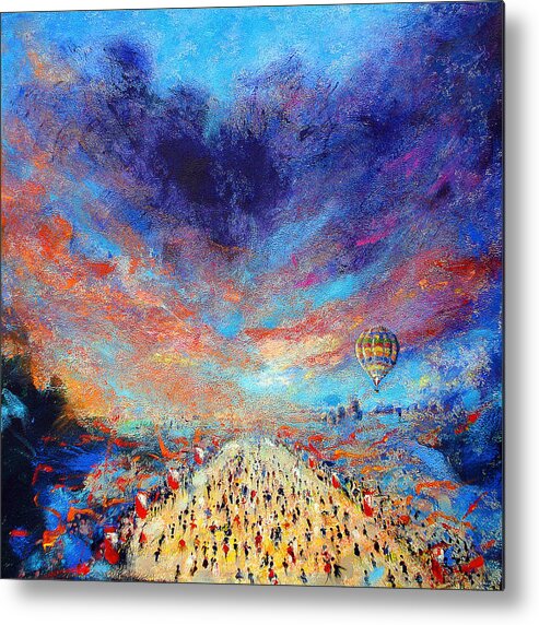 Great Metal Print featuring the painting Marathon by Neil McBride