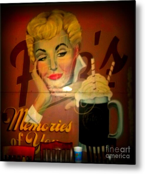  Metal Print featuring the photograph Marilyn and Fitz's by Kelly Awad