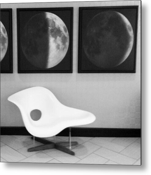 Moonrise Metal Print featuring the photograph Moonrise Lobby by Jill Tuinier