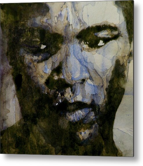 Muhammad Ali Metal Print featuring the painting Muhammad Ali A Change Is Gonna Come by Paul Lovering