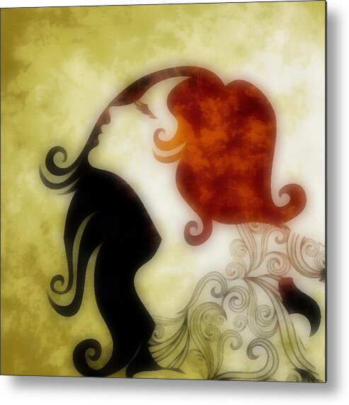 Wonder Metal Print featuring the digital art My Prince Will Come For Me 1 by Angelina Tamez