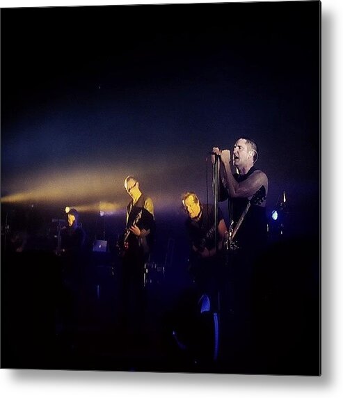 Pinopalladino Metal Print featuring the photograph Nine Inch Nails At The Joint At The by HK Moore