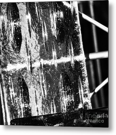 Ice Metal Print featuring the photograph On Ice by Eileen Gayle