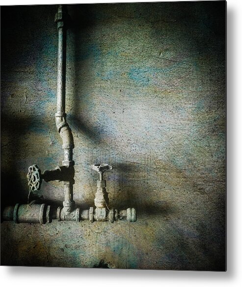 Abandoned Metal Print featuring the photograph Pacific Airmotive Corp 18 by YoPedro