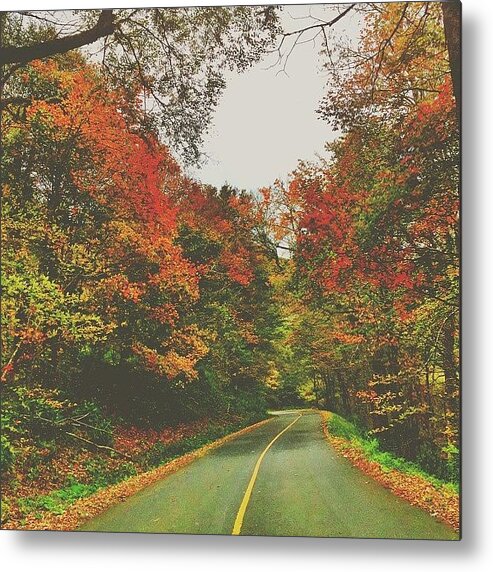 Asheville Metal Print featuring the photograph Pastel Parkway by Simon Nauert