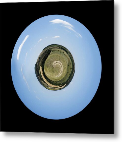 Little Planet Metal Print featuring the photograph Planet of Loneliness by Marianna Mills