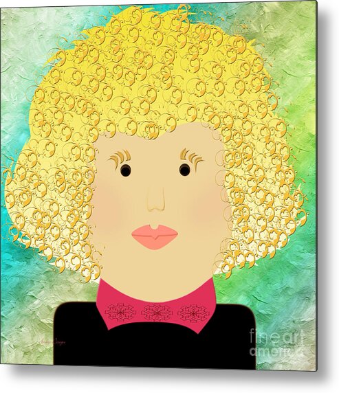Andee Design Metal Print featuring the digital art Porcelain Doll 11 by Andee Design