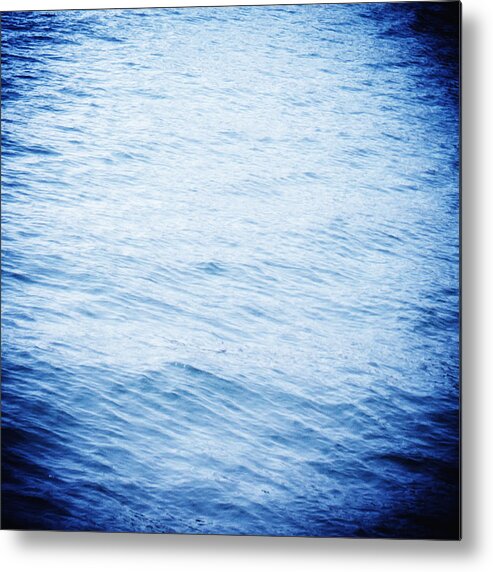 Tranquility Metal Print featuring the photograph Ripples In The Sea by Lasse Kristensen