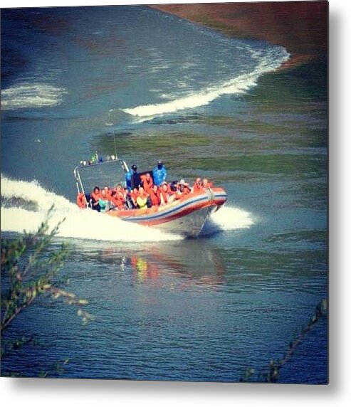 Brazil Metal Print featuring the photograph River Speed Boat Ride #brazil by Salomi Shah
