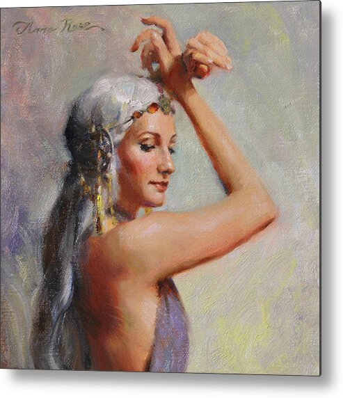 Salome Metal Print featuring the painting Salome by Anna Rose Bain
